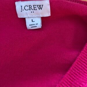 J. Crew Vibrant Pink Women's Sweater